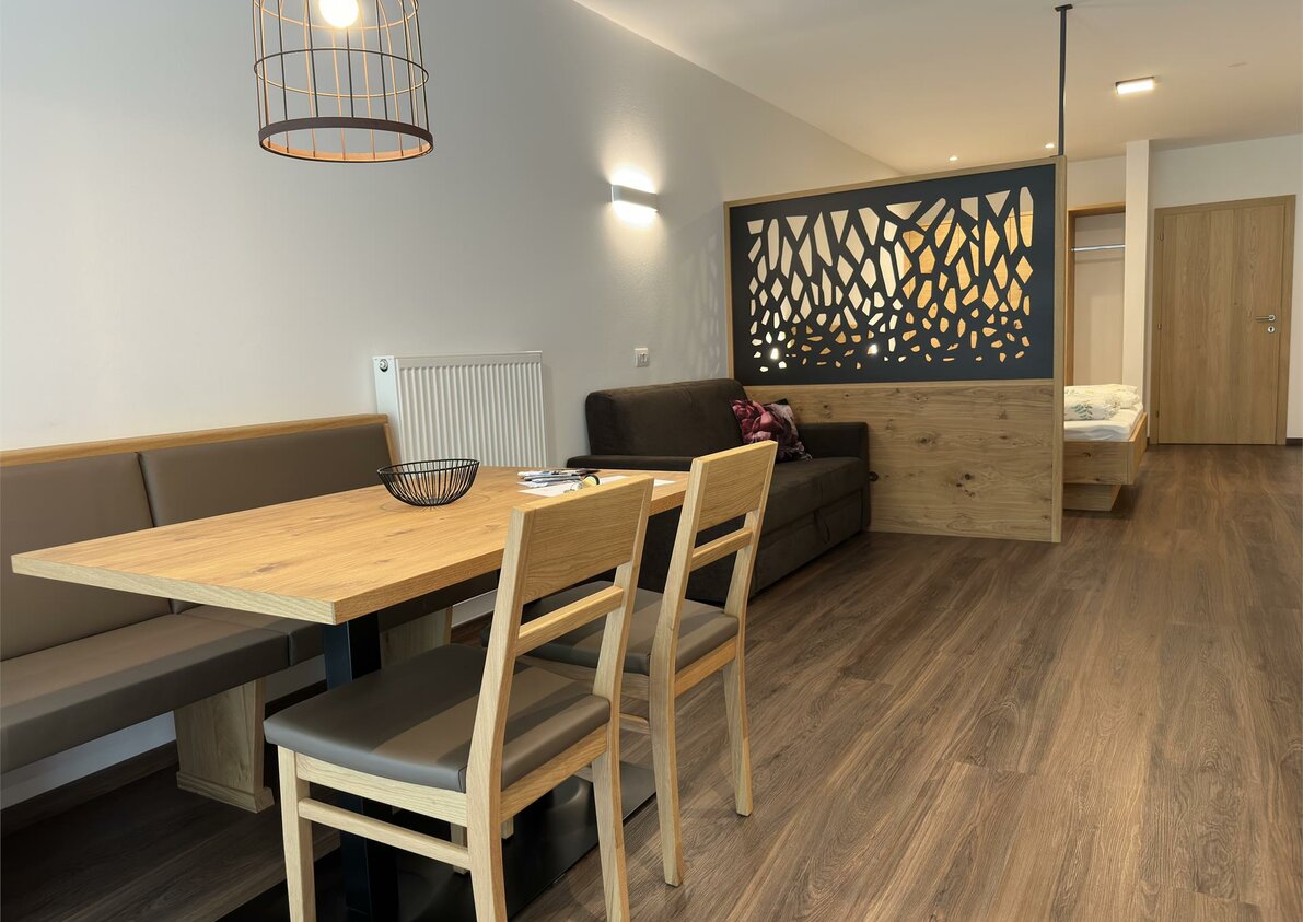 Appartement Riederhof - Wohnraum