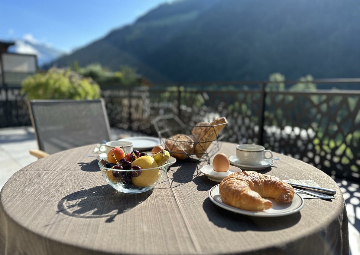 Appartement Riederhof - Terrasse