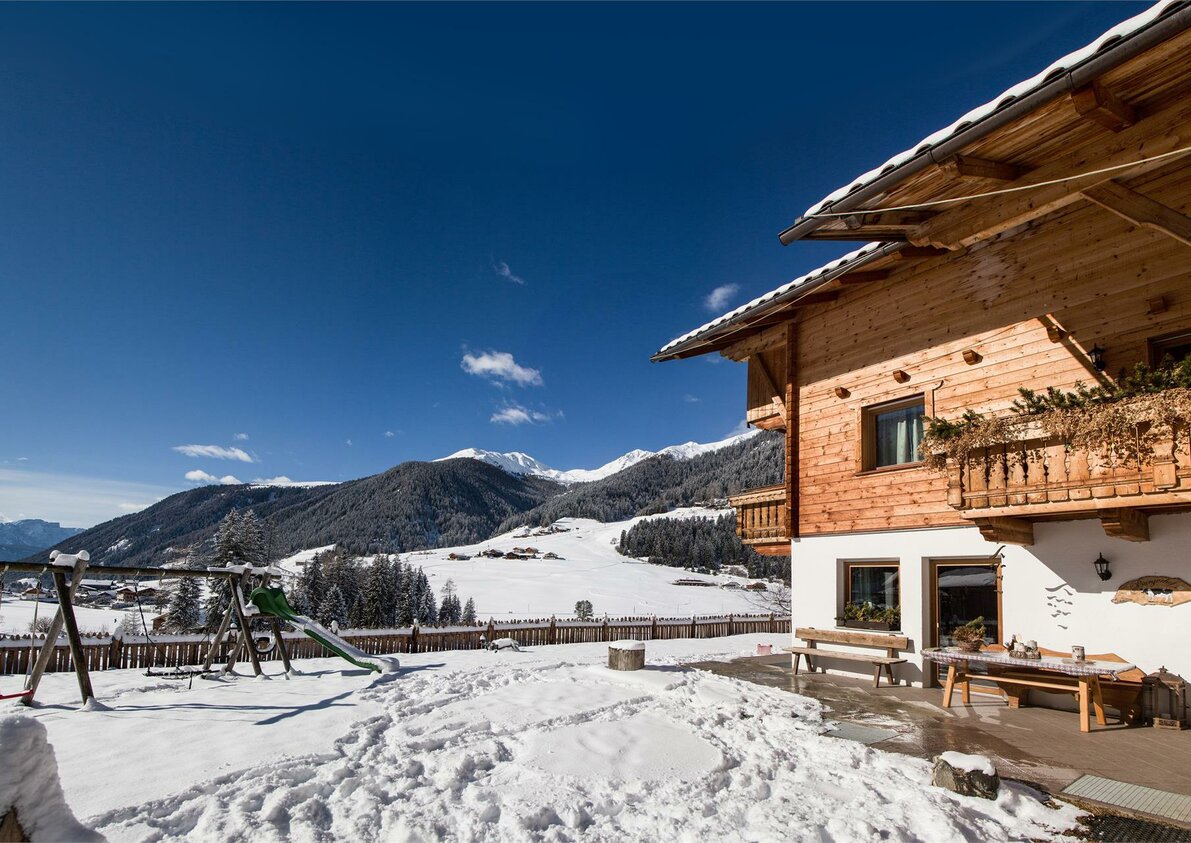 Inverno davanti alla porta di casa