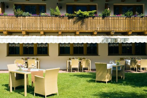 Breakfast terrace