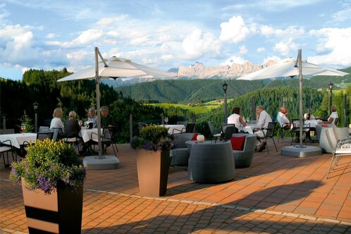 Rosengarten terrace