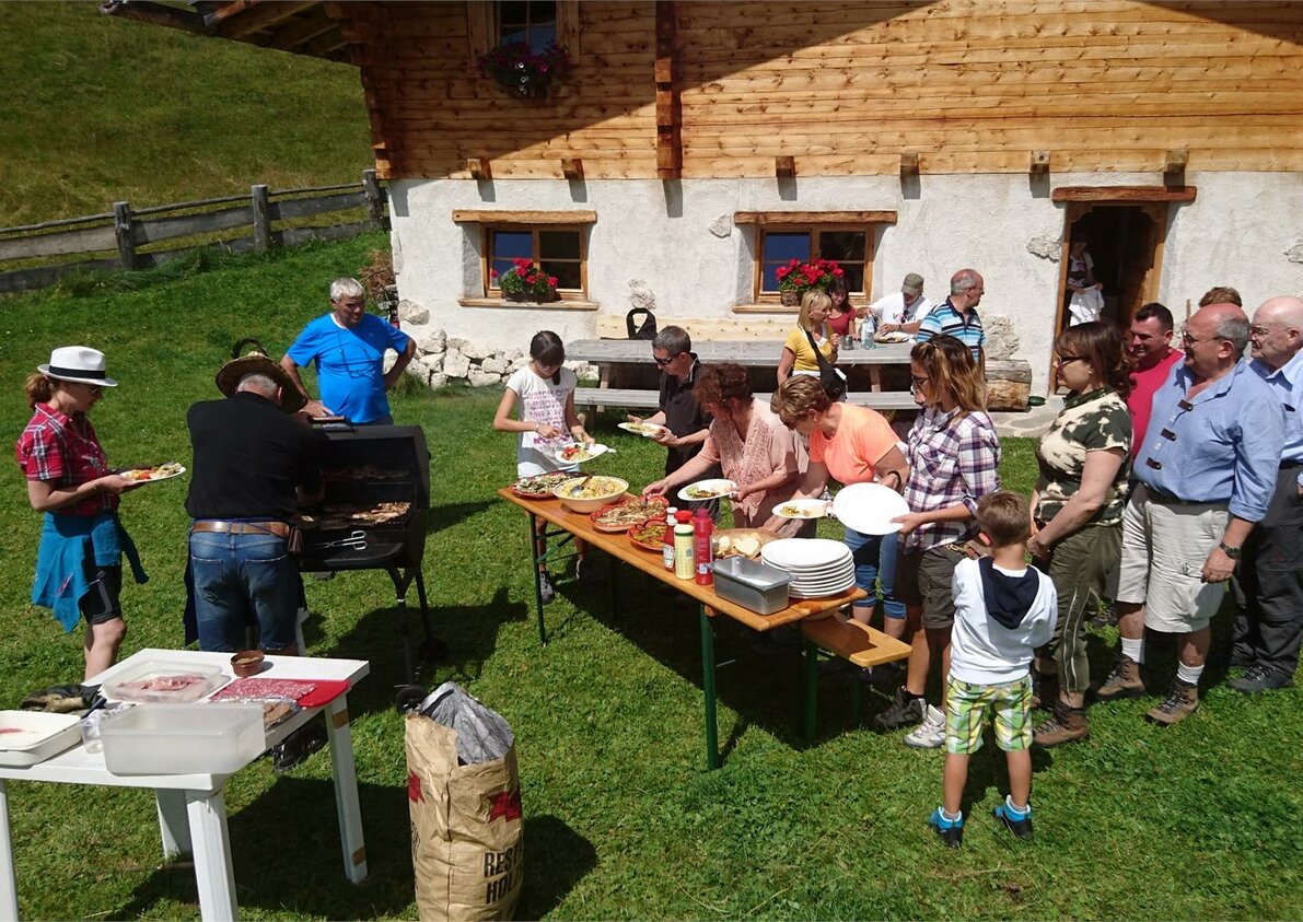 Grillfest auf der Alm