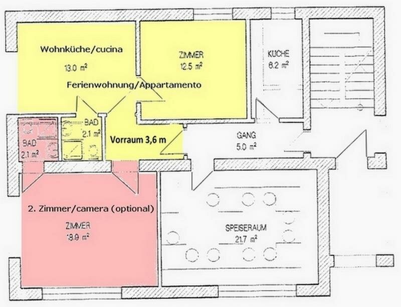 Grundriss Appartment