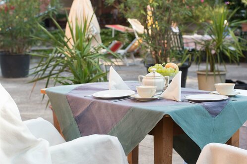 breakfast on the terrace