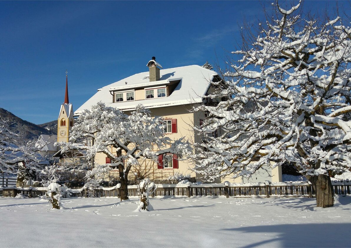 Haus Hengler im Winter