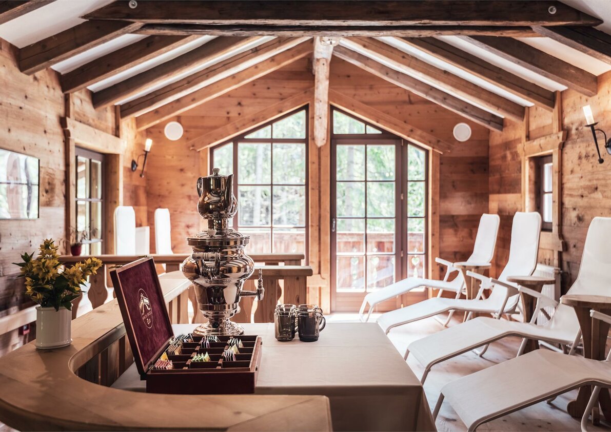 Wellnessbereich Chalet Corso