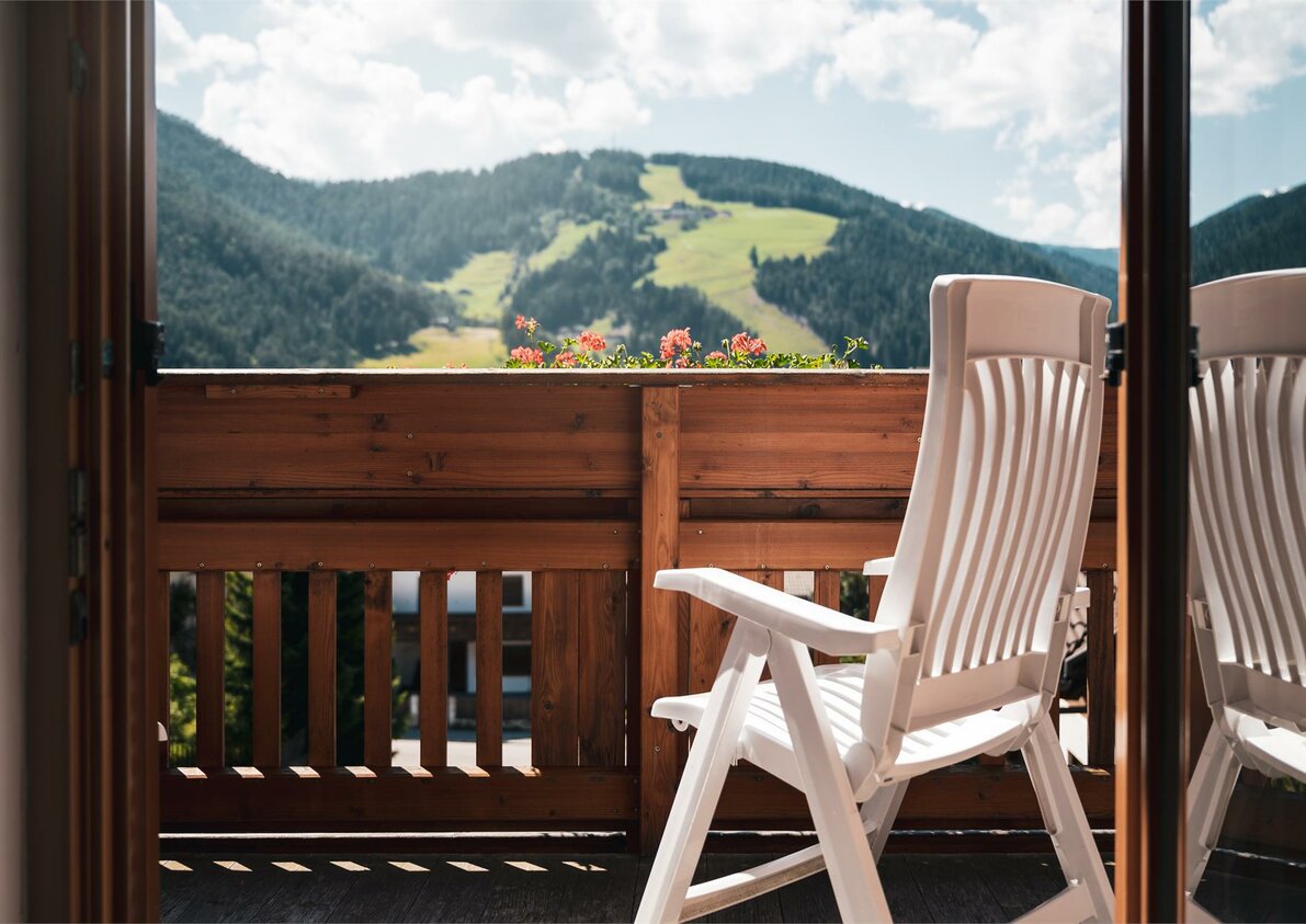 Chalet Corso Aussicht auf Kronplatz