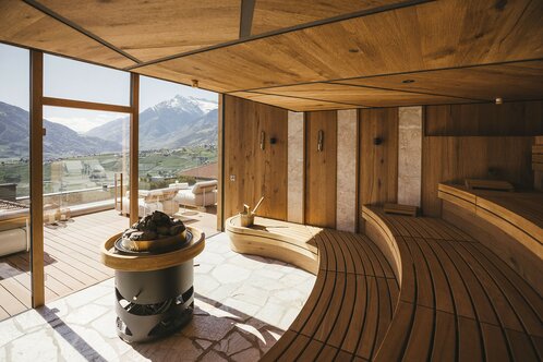 Panoramic sauna
