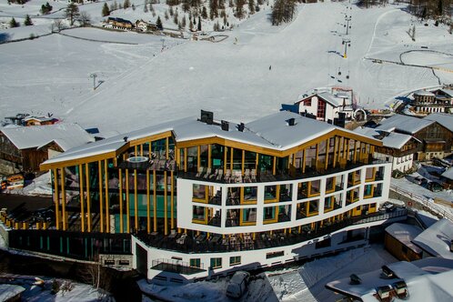 Exterior view of the hotel