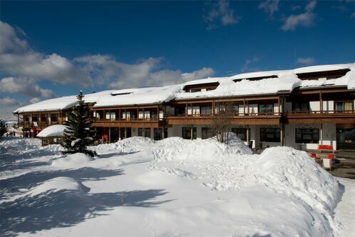 Hotel Plaza da fuori nell\\\\\\\'inverno