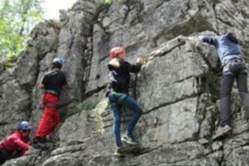 Corso d'arrampicata al Rainer