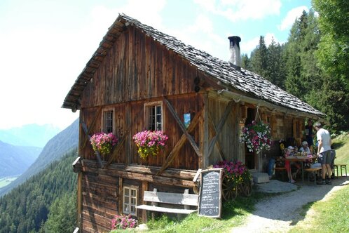 Malga della casa Vierbrunnenhof Malga Kumpfl Anterselva di Mezzo Südtirol