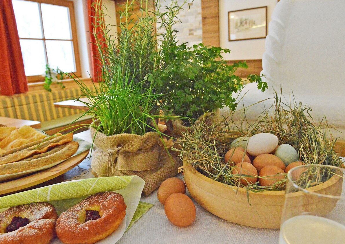 Reichhaltiges Frühstück