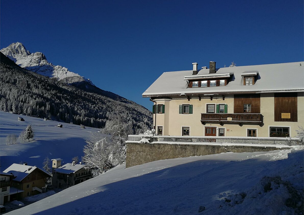 Unser Haus im Winter