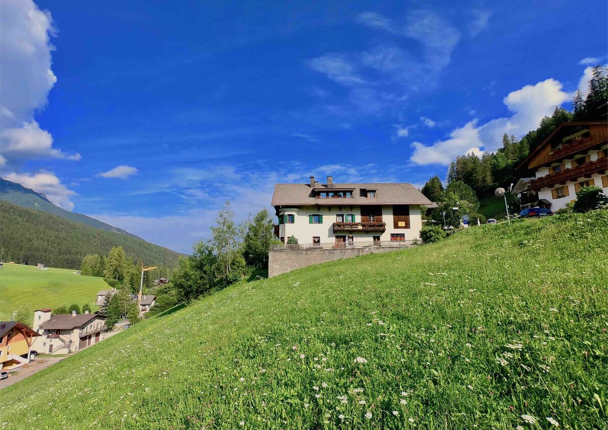 Blick auf unser Haus