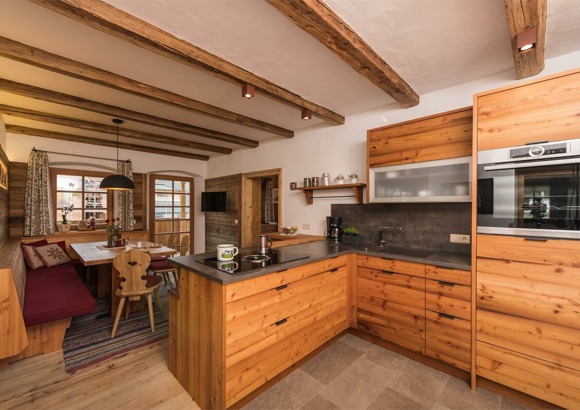 Ferienwohnung Sonnenuhr, Küche