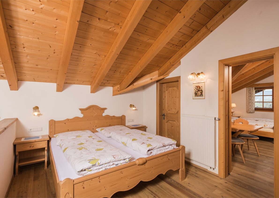 Ferienwohnung Gsell, offenes Zimmer zum Wohnzimmer