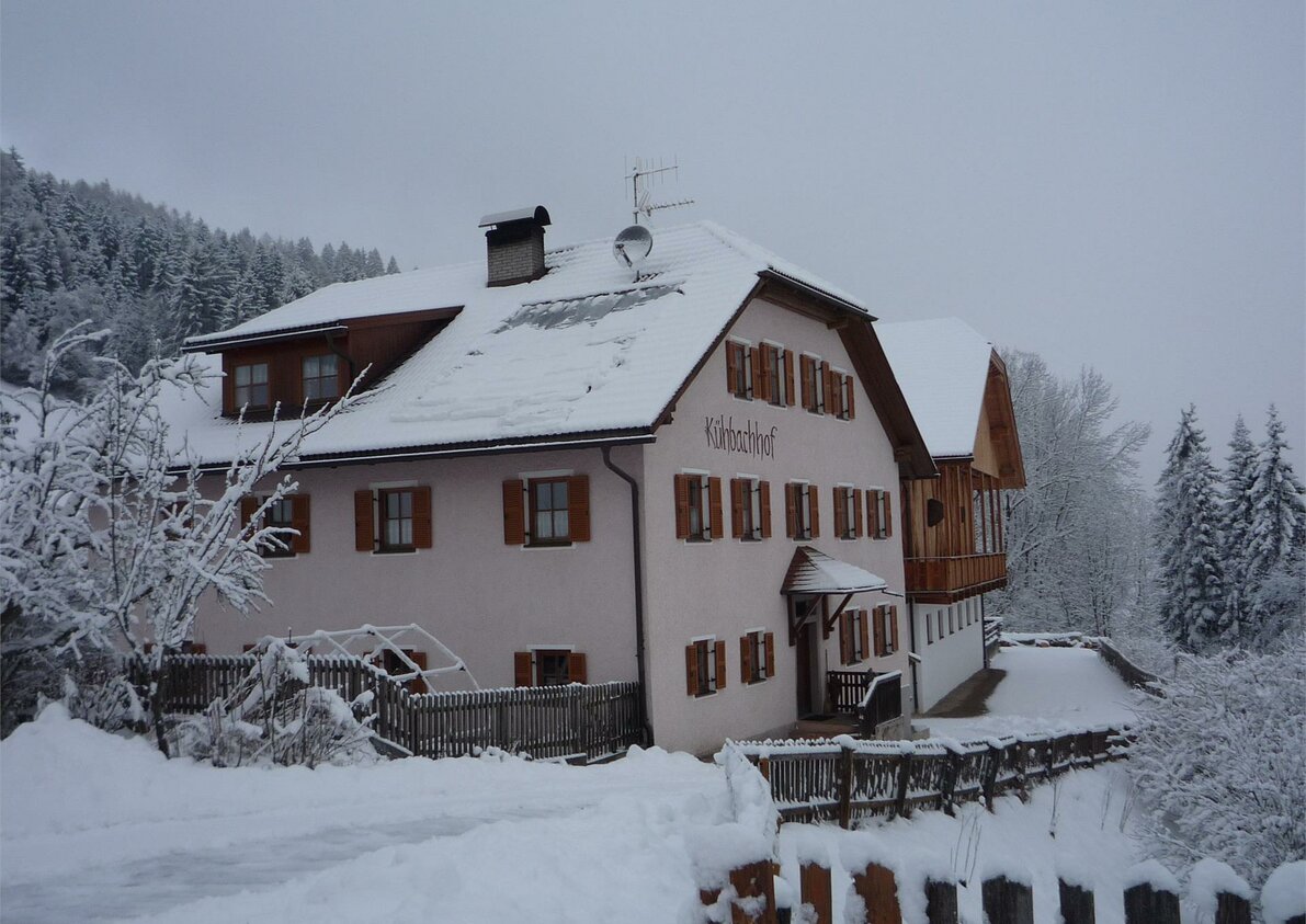 Hofansicht Winter