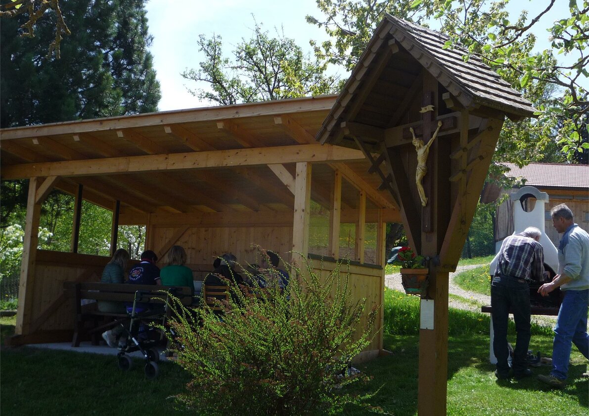 Garten mit Grill