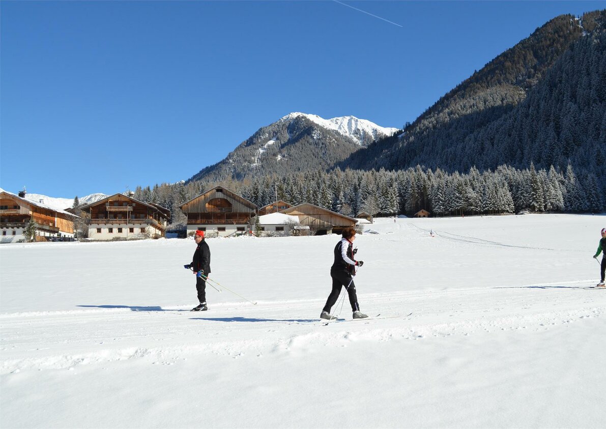 La nostra pista da fondo davanti casa