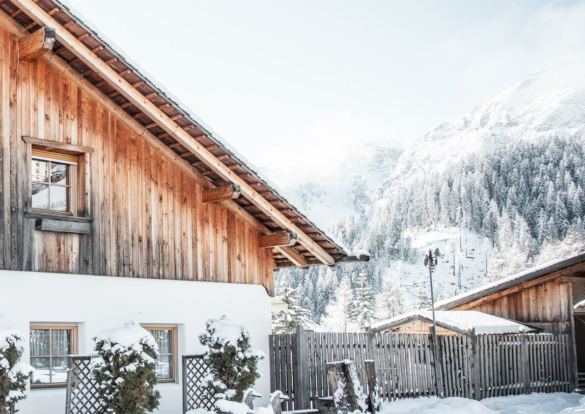 Pension Odles im Winter