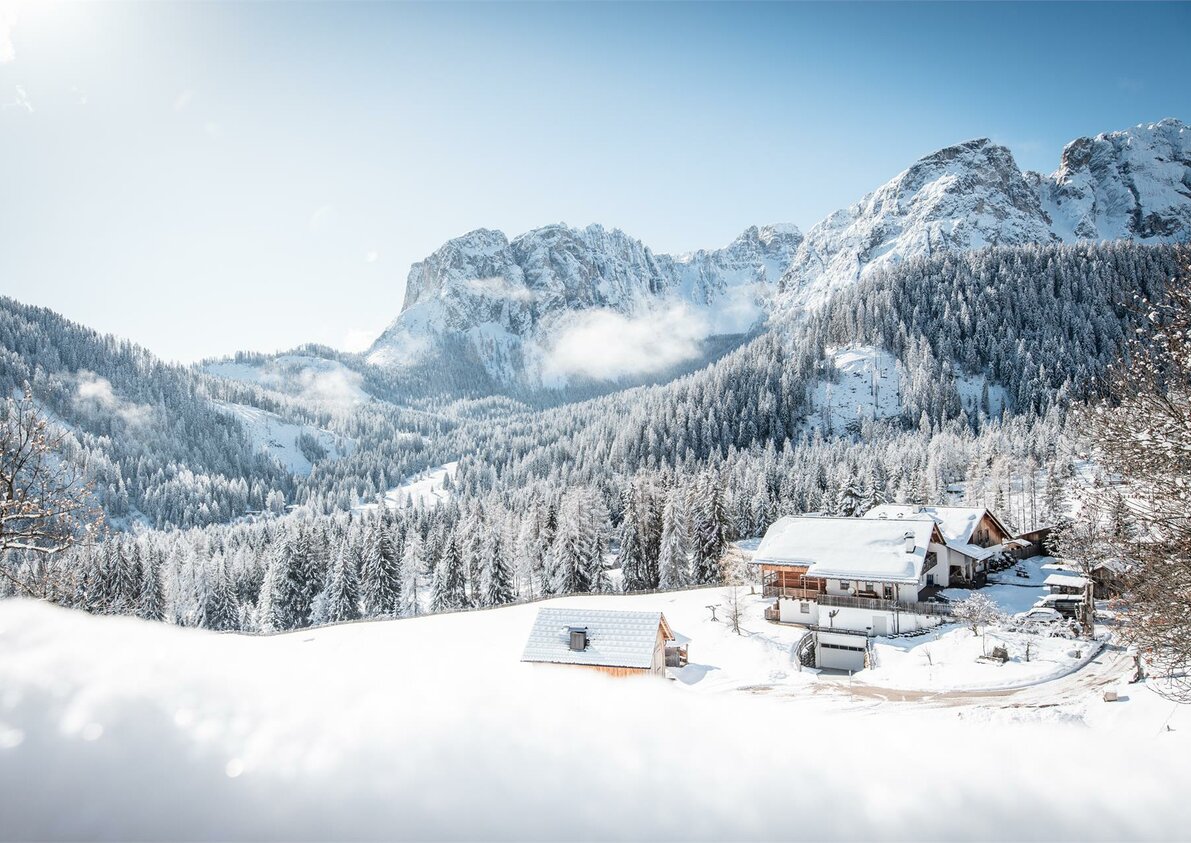 Pension Odles im Winter