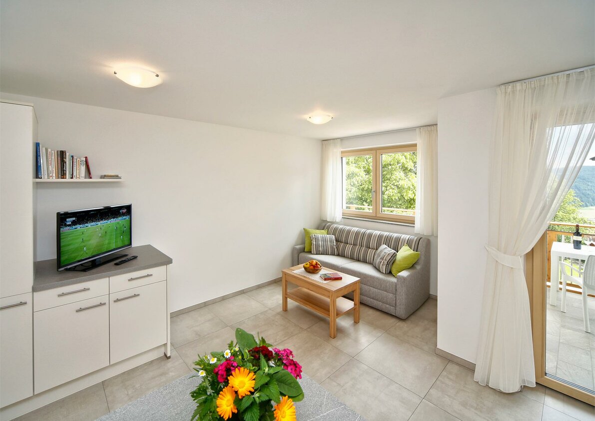 Wohnzimmer - Pichlerhof in Hafling, Südtirol