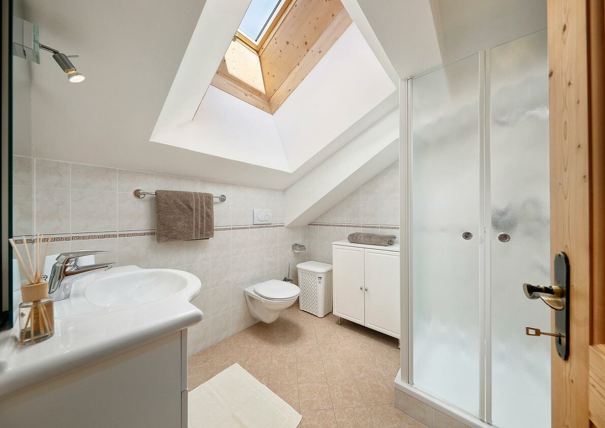 Badezimmer - Pichlerhof in Hafling, Südtirol