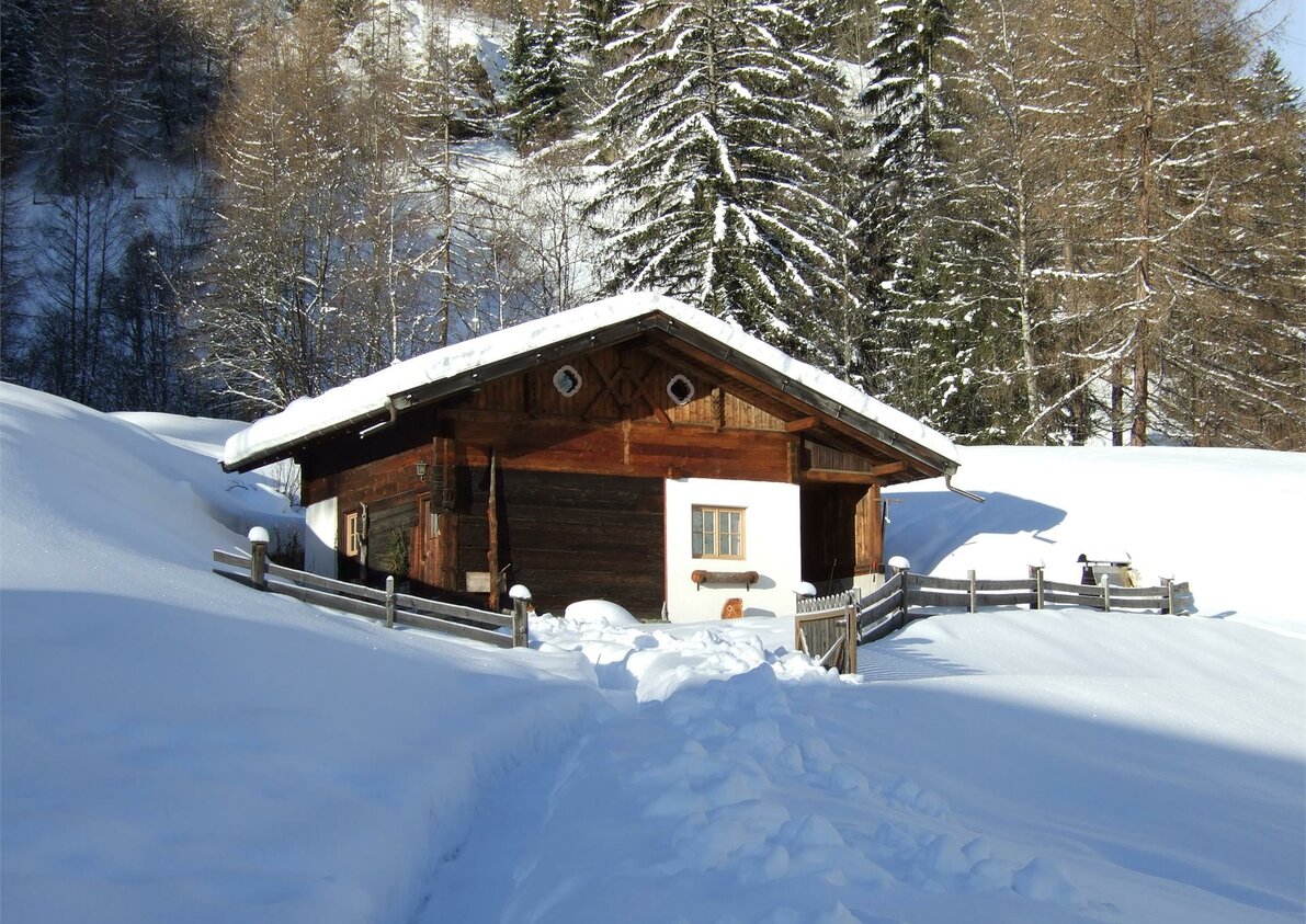 Ferienhaus "Alte Mühle" im Winter