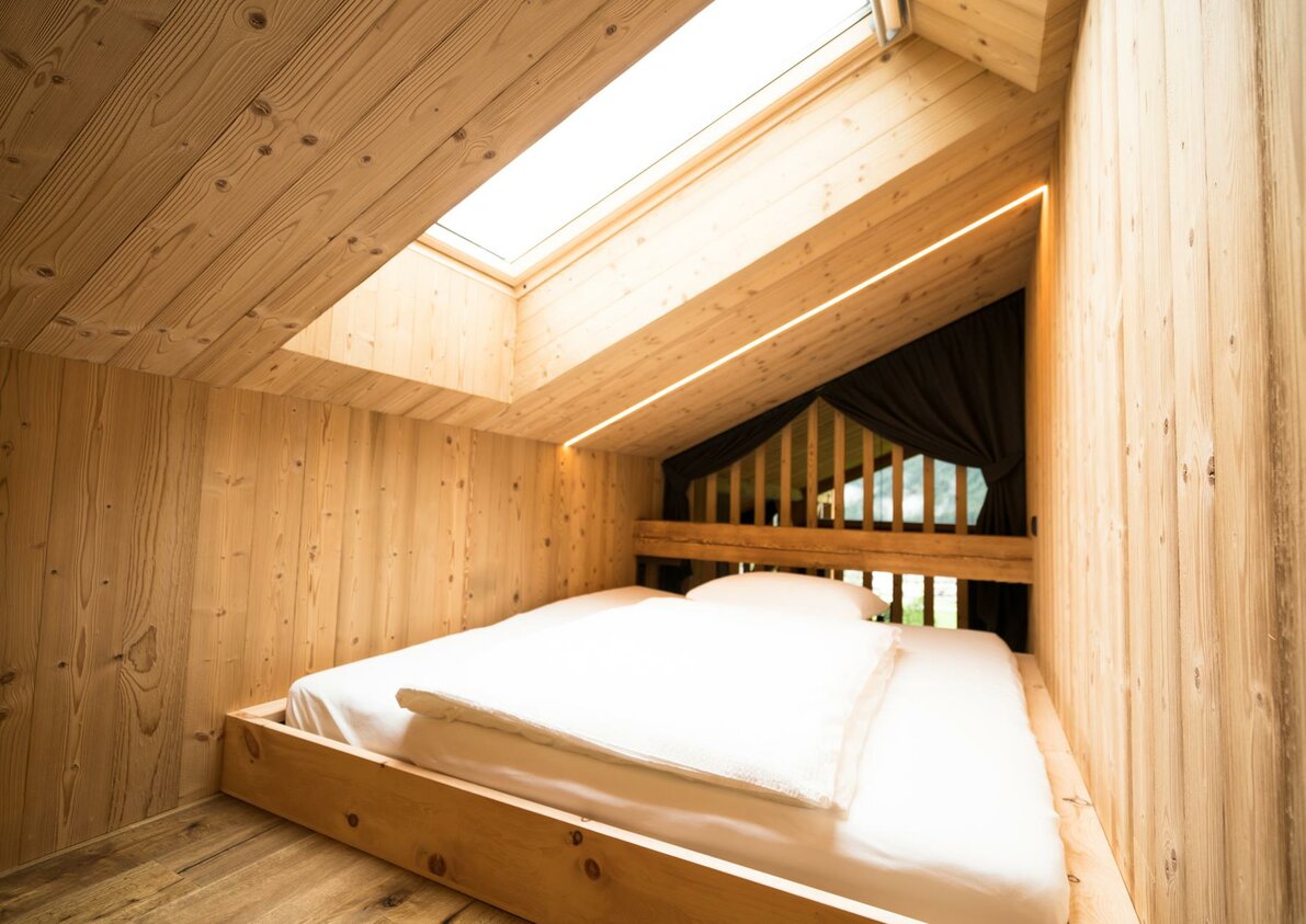Hayloft Apartment MOUNTAIN Schlafgalerie