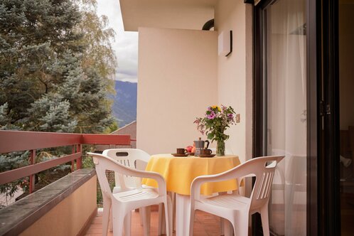 Appartement B4 Balkon