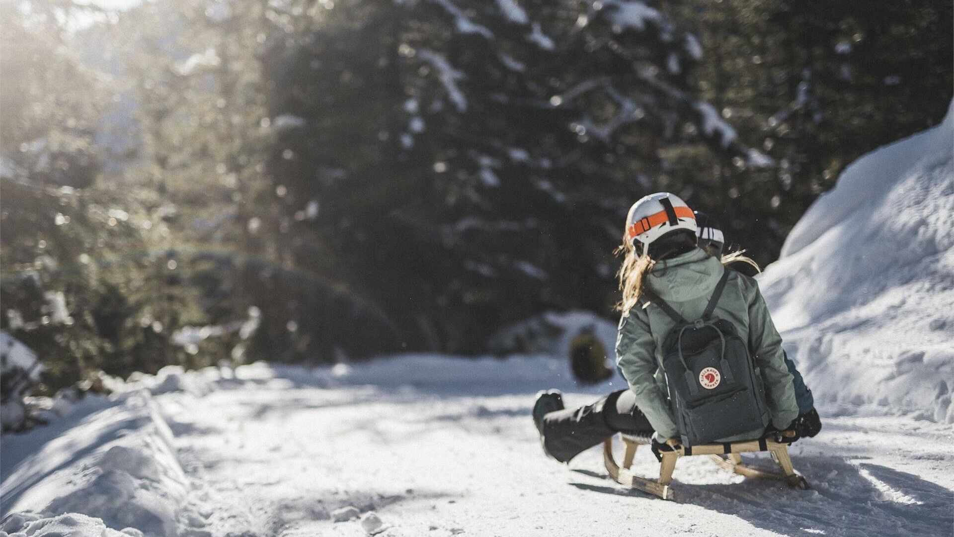 Toboggan run in Spelonca • Sledding in South Tyrol