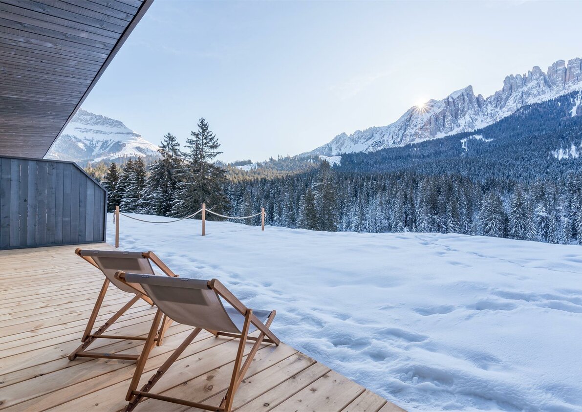 Winter am Karerhof