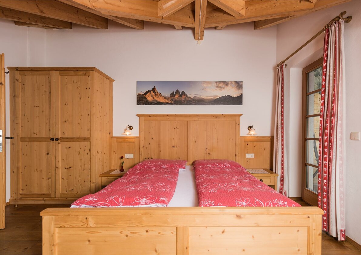 Ferienwohnung Drei Zinnen, Schlafzimmer