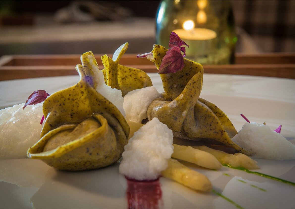 Gourmetküche im Restaurant Alber in Vöran