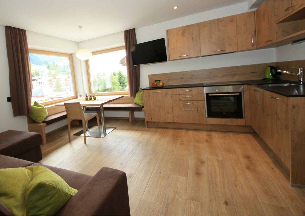 Living room Bel Paese - apartment for 2-3 people in the centre of Ortisei