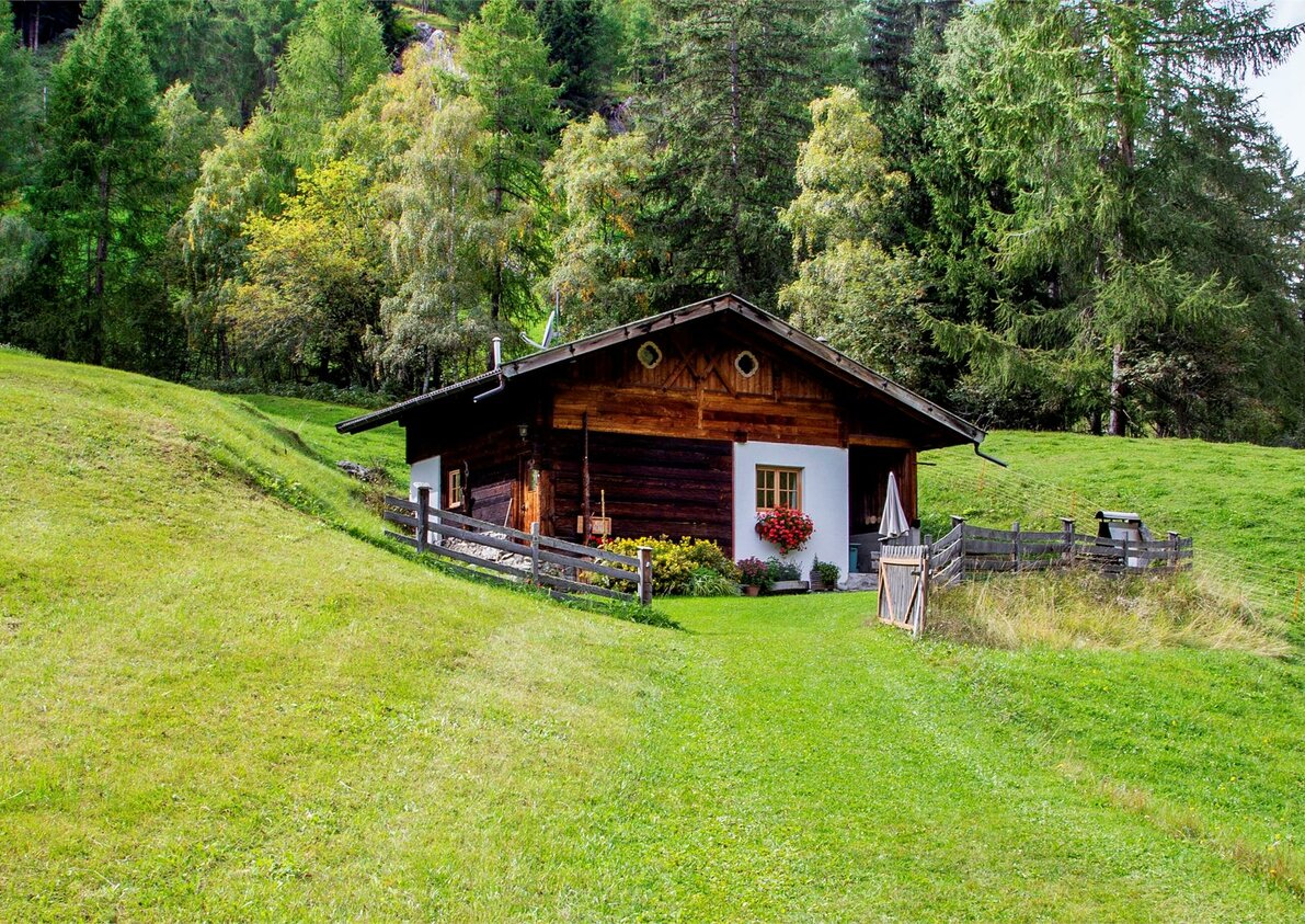 Ferienhaus "Alte Mühle" im Sommer