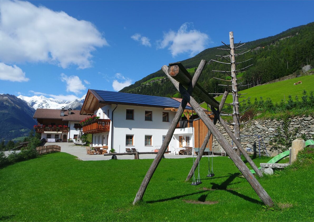 The Rieplechnhof in the summer