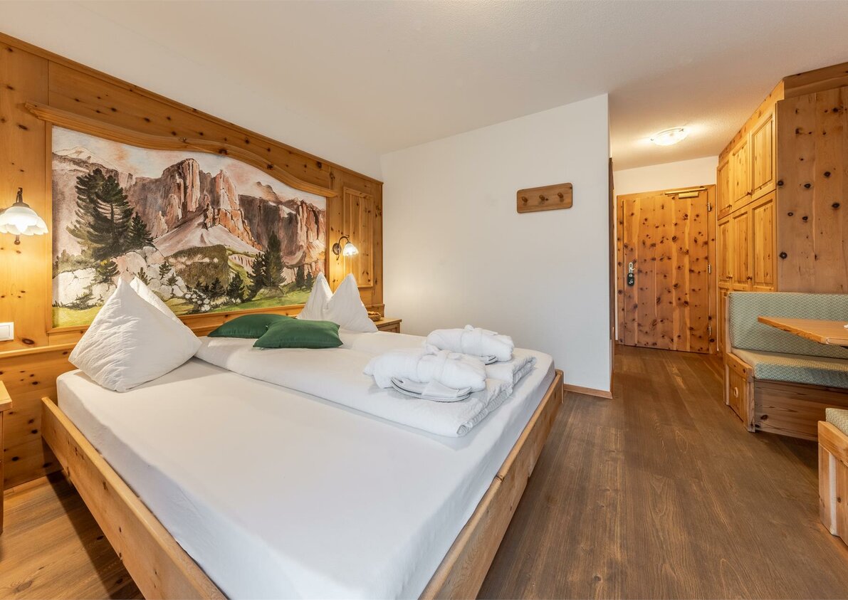 Schlafzimmer mit Garten