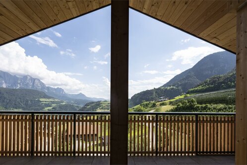 vista dalla terrazza