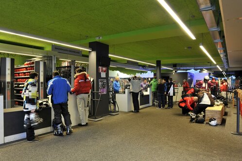 Ski rental Siegfried