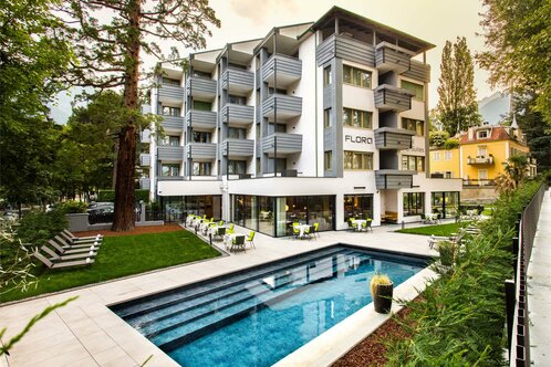 Flora Hotel & Suites Merano Centro alla Passeggiata Lungo Passirio