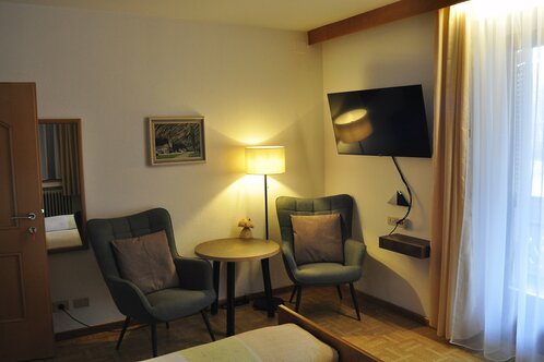 Camera matrimoniale con balcone