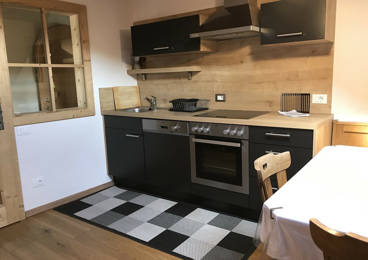 Kitchen Apartment Daumkofel