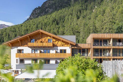 Il nuovo Glieshof in estate