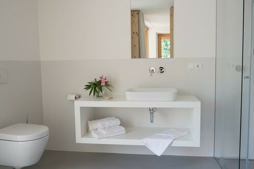 The bathroom
