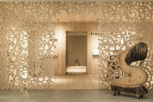 Entrance to the Silhouette Gourmet Spa