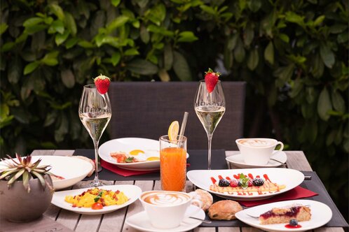 City Hotel Merano - Terrazzo
