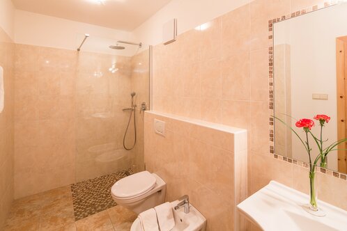 The bathrooms