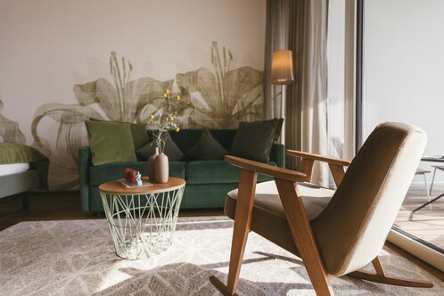 Wohnbereich Juniorsuite Trauttmansdorff